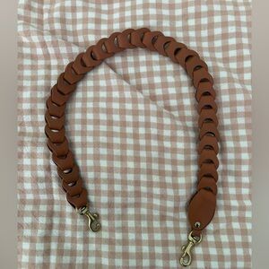 Clare V Brown Leather Bag Strap